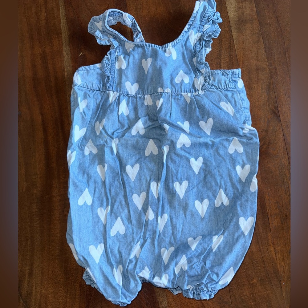 Carters heart romper 24m